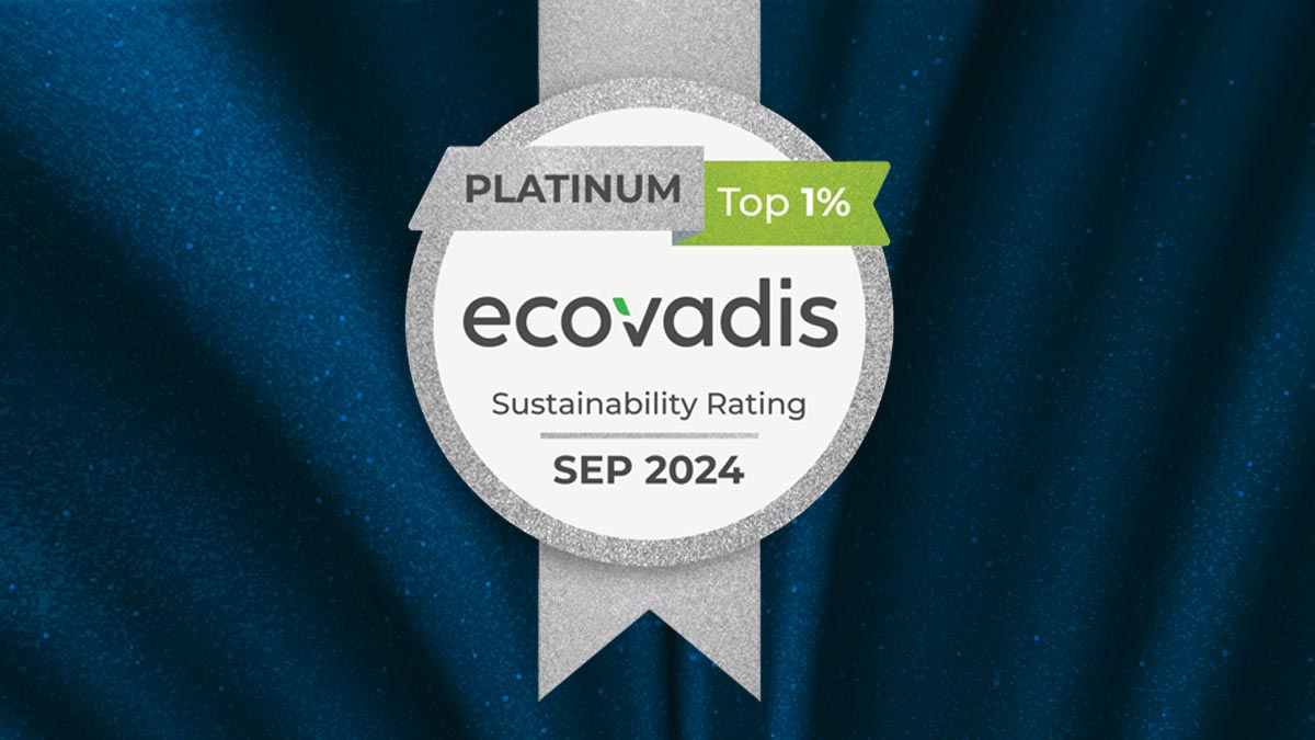 deSter awarded EcoVadis Platinum